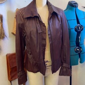 Guess leather jacket